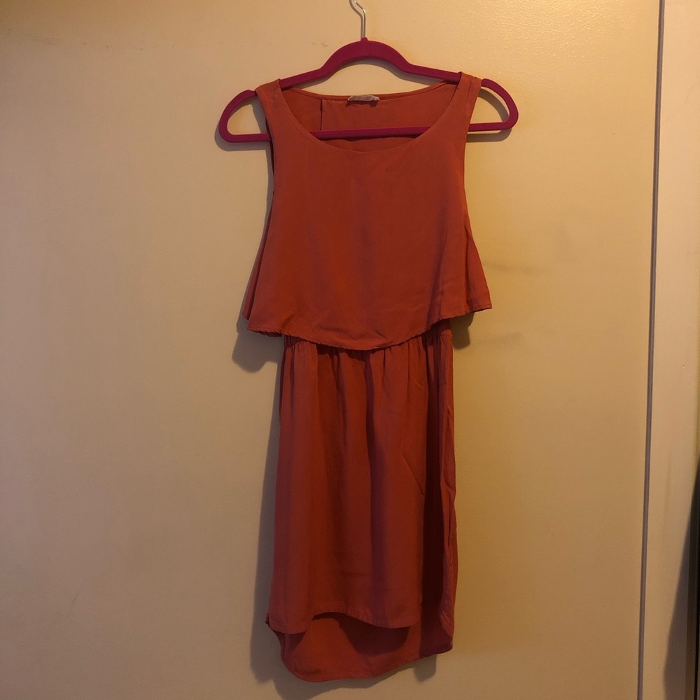 Audrey 3+1 - Coral Backless Dress